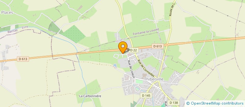 localisation de l'entreprise 753 613 819   BERNAY