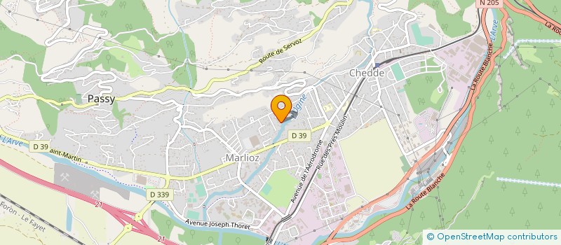 localisation de l'entreprise 753 616 184   PASSY