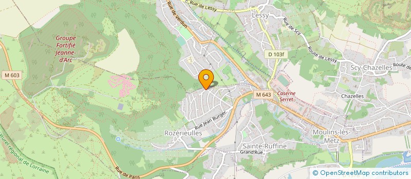 localisation de l'entreprise 753 635 465   ROZERIEULLES