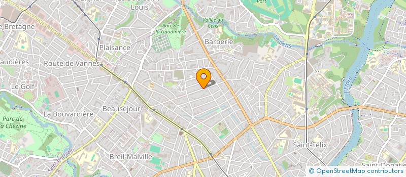 localisation de l'entreprise 753 636 919   LA CHAPELLE-SUR-ERDRE