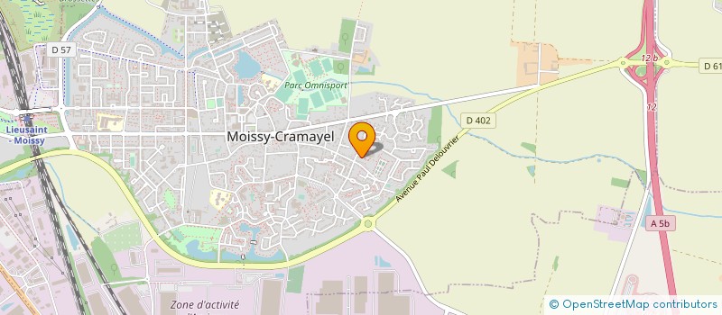 localisation de l'entreprise 753 644 756   MOISSY-CRAMAYEL