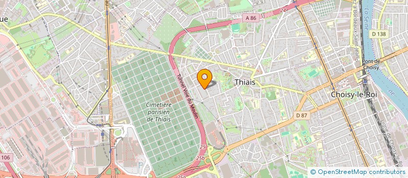 localisation de l'entreprise 753 683 796   THIAIS