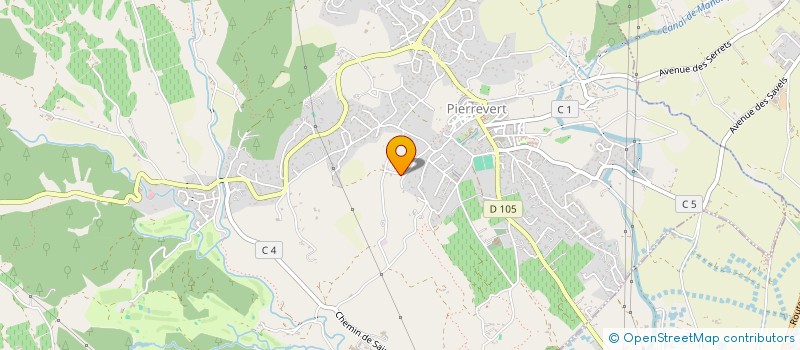 localisation de l'entreprise 753 687 540 à PIERREVERT