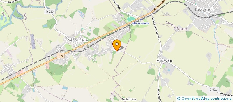 localisation de l'entreprise 753 721 760   SEGOUFIELLE