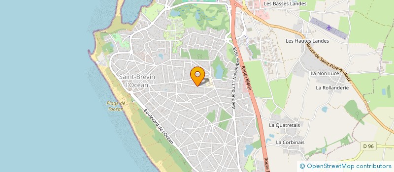 localisation de l'entreprise 753 723 261  à SAINT-BREVIN-LES-PINS