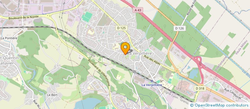 localisation de l'entreprise 753 745 926   LA TOUR-DU-PIN