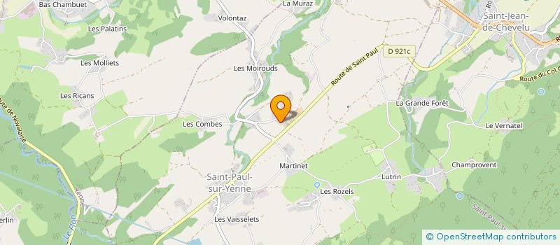 localisation de l'entreprise 753 747 831   SAINT-PAUL-SUR-YENNE