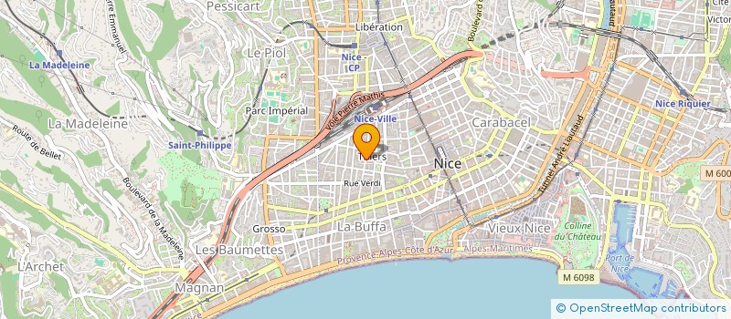 localisation de l'entreprise 753 768 506 à NICE