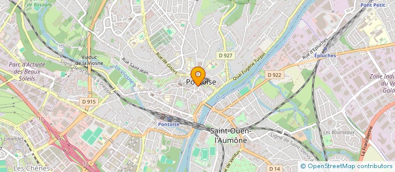 localisation de l'entreprise 753 773 100 à PRECY-SUR-OISE