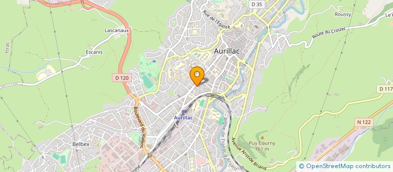 localisation de l'entreprise 753 775 337   LE ROUGET-PERS