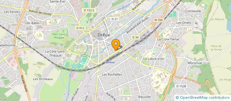 localisation de l'entreprise 753 789 320 à DREUX