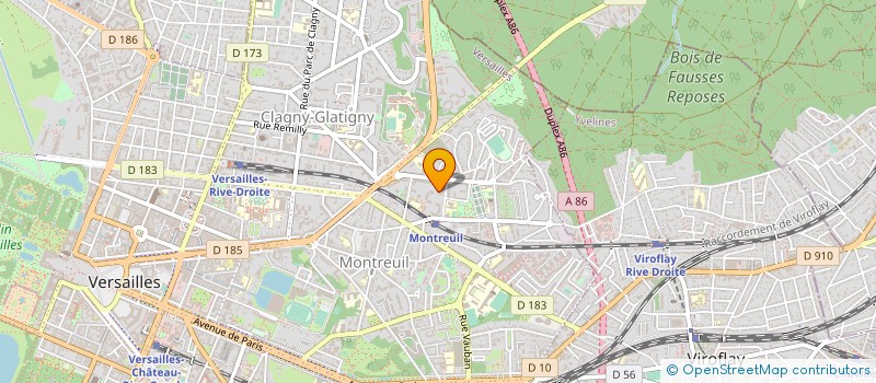 localisation de l'entreprise 753 791 326  à VERSAILLES
