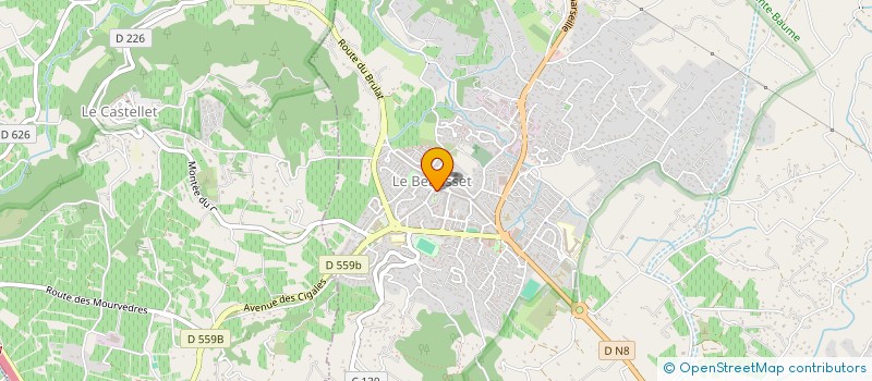 localisation de l'entreprise 753 793 892   LE BEAUSSET