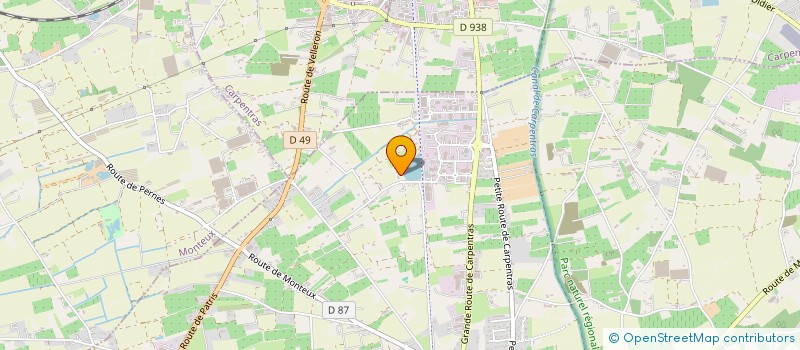 localisation de l'entreprise 753 799 956   BENESSE-MAREMNE