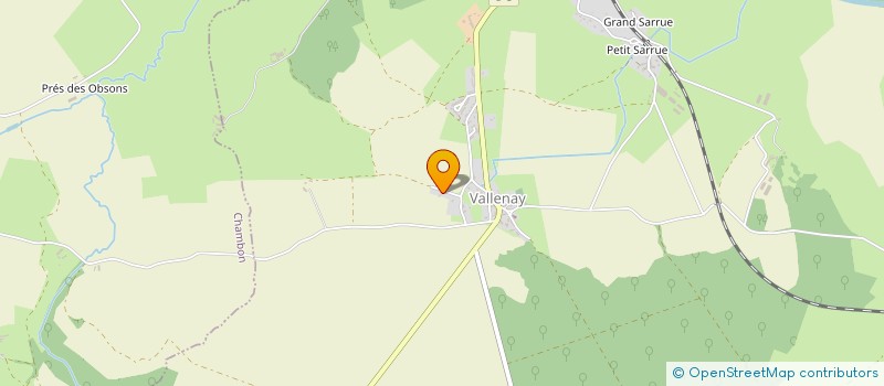 localisation de l'entreprise 753 803 717   VALLENAY