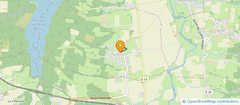 localisation de l'entreprise 753 808 658   SINZOS