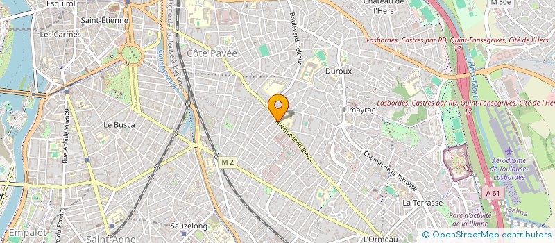 localisation de l'entreprise 753 809 623 à TOULOUSE