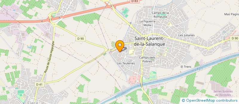 localisation de l'entreprise 753 824 713   SAINT-LAURENT-DE-LA-SALANQUE