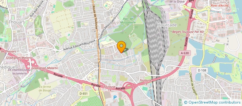 localisation de l'entreprise 753 828 870  à BEGLES