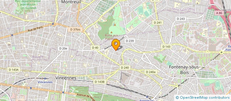 localisation de l'entreprise 753 838 499 à FONTENAY-SOUS-BOIS