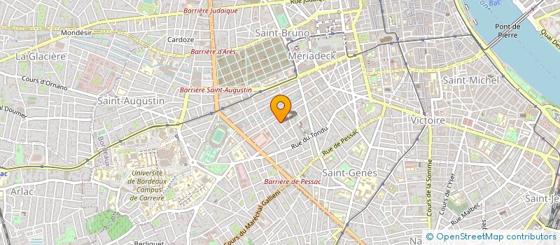 localisation de l'entreprise 753 843 010   BORDEAUX