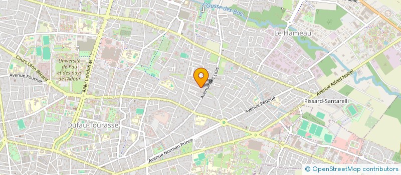 localisation de l'entreprise 753 846 542   PAU