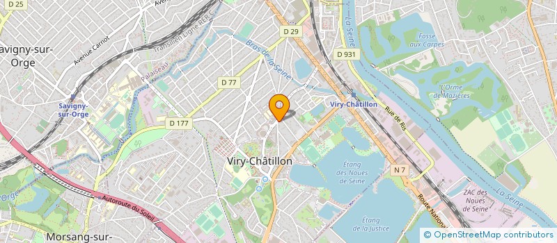 localisation de l'entreprise 753 853 365 à DRAVEIL