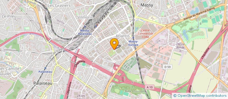 localisation de l'entreprise 753 878 461 à MASSY
