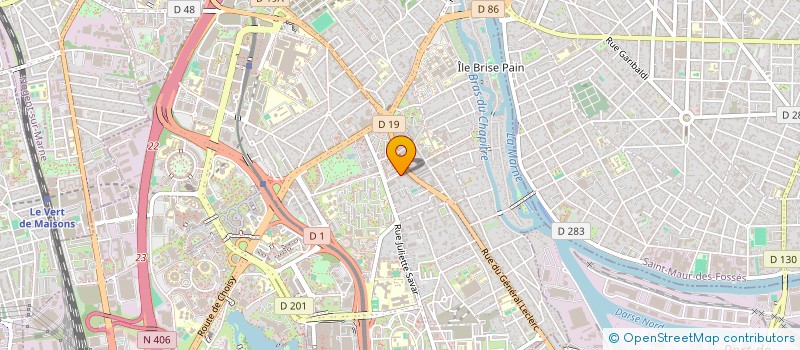 localisation de l'entreprise 753 882 232   CRETEIL