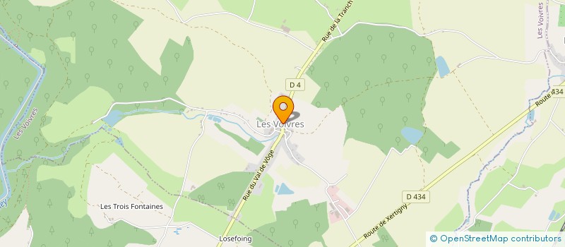 localisation de l'entreprise 753 887 934   LES VOIVRES