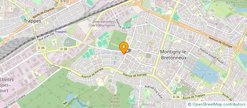 localisation de l'entreprise 753 888 197 à MONTIGNY-LE-BRETONNEUX