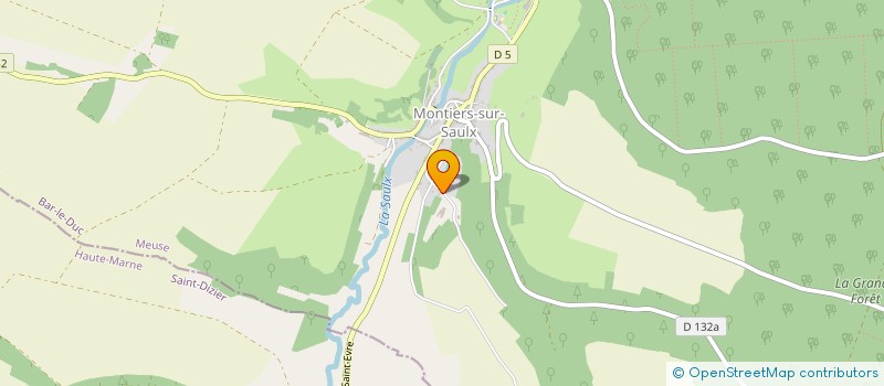 localisation de l'entreprise 753 895 747 à MONTIERS-SUR-SAULX