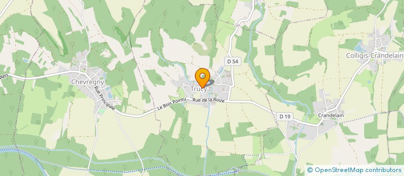 localisation de l'entreprise 753 904 671   TRUCY