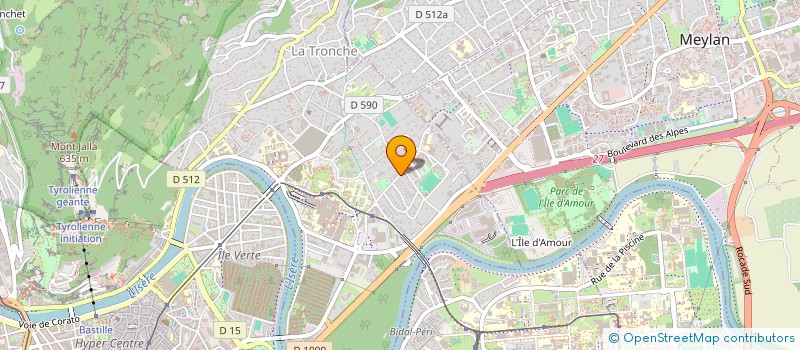 localisation de l'entreprise 753 917 053   LA TRONCHE