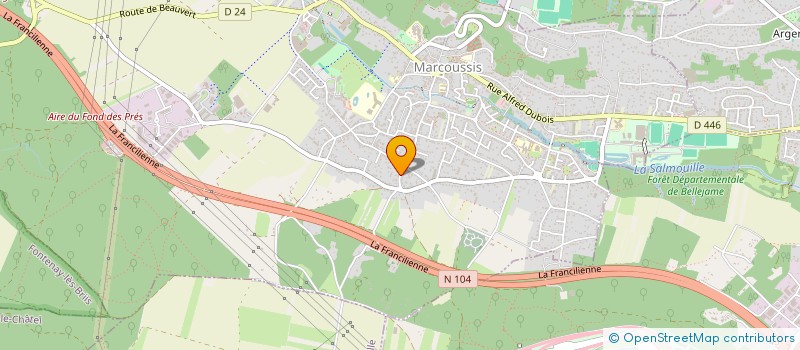 localisation de l'entreprise 753 958 917   MARCOUSSIS