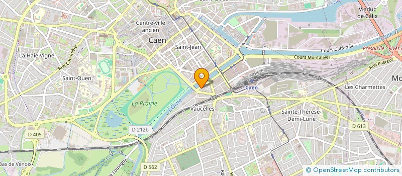localisation de l'entreprise 753 975 135  à CAEN