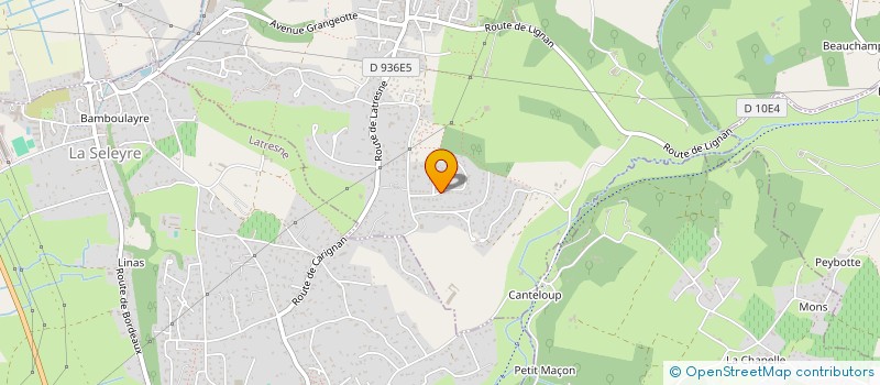 localisation de l'entreprise 754 025 450   CARIGNAN-DE-BORDEAUX