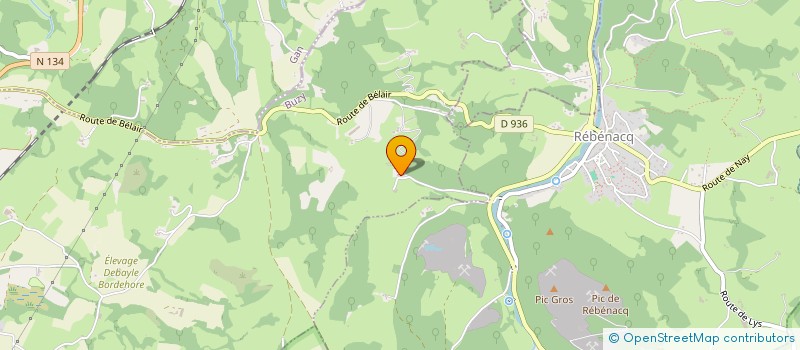 localisation de l'entreprise 754 038 677  à PAU
