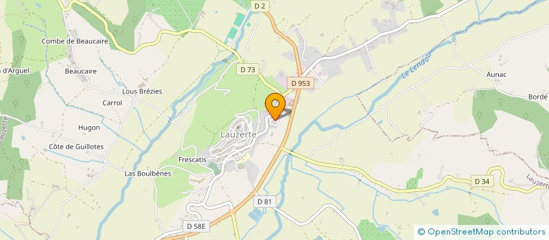 localisation de l'entreprise 754 041 457   LAUZERTE