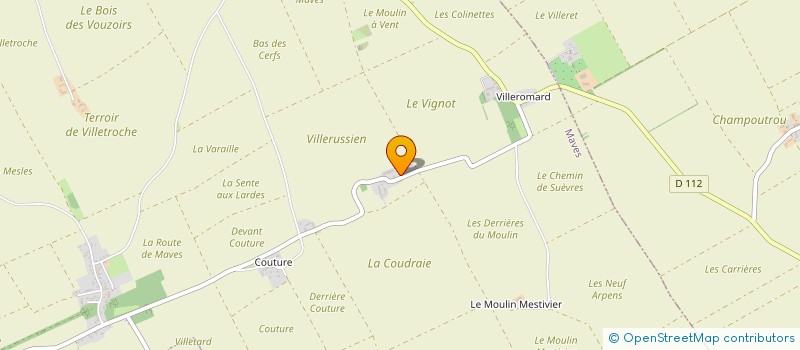 localisation de l'entreprise 754 049 047   SUEVRES