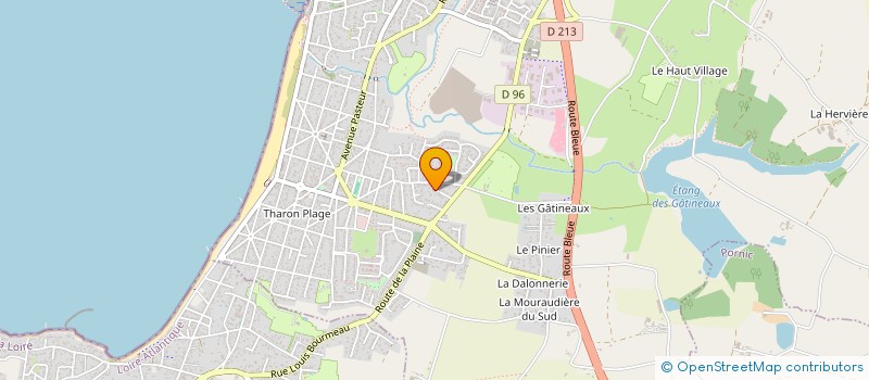localisation de l'entreprise 754 054 427 à LA PLAINE-SUR-MER