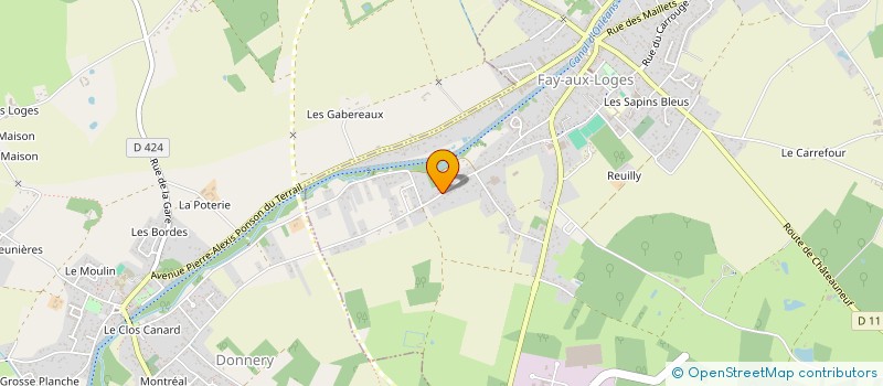 localisation de l'entreprise 754 054 476 à FAY-AUX-LOGES