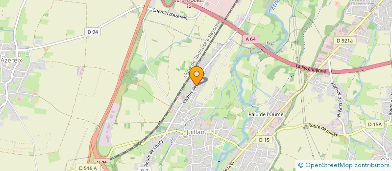 localisation de l'entreprise 754 066 959  à PAU