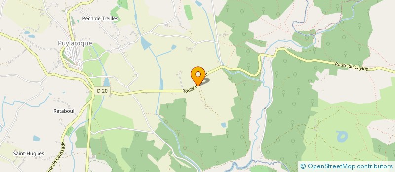 localisation de l'entreprise 754 068 997   PUYLAROQUE