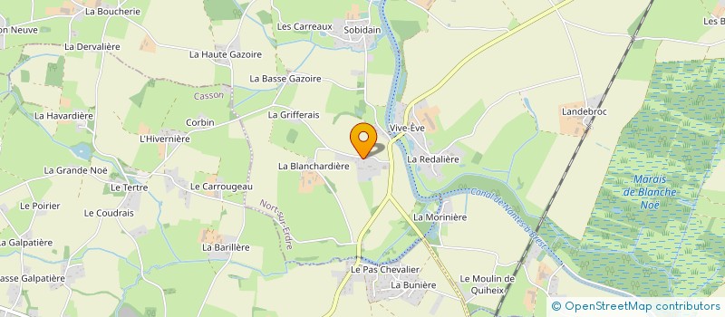 localisation de l'entreprise 754 090 702   NORT-SUR-ERDRE