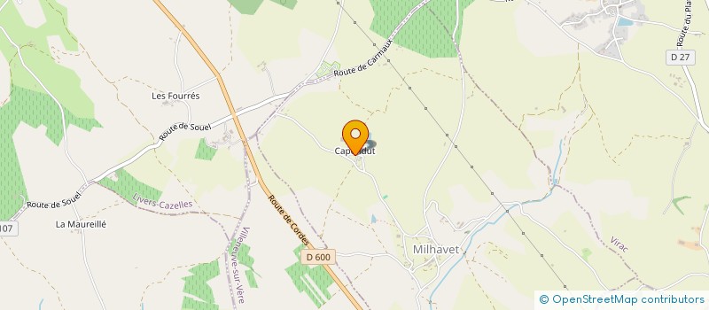 localisation de l'entreprise 75NASTY  MILHAVET