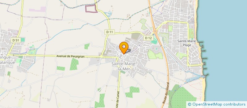 localisation de l'entreprise 77  SAINTE-MARIE-LA-MER