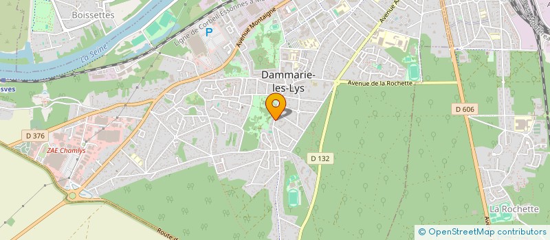 localisation de l'entreprise 77 LA RADIO à DAMMARIE-LES-LYS