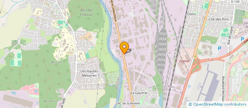 localisation de l'entreprise 77 LEGEND  RUAUDIN