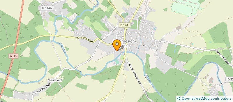 localisation de l'entreprise 77 LIVRAISON SERVICE à CHAUMES-EN-BRIE
